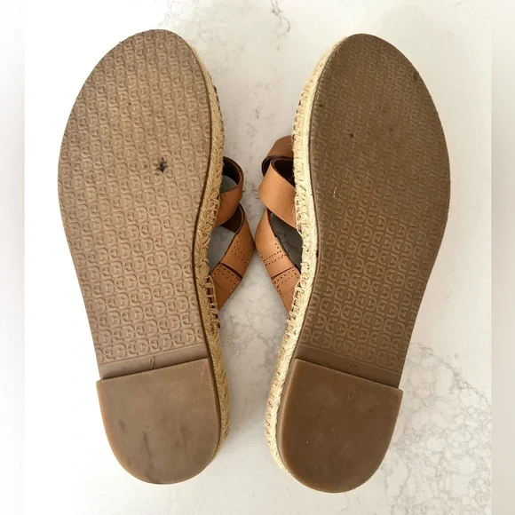 Sam Edelman Women's Tan Averie Espadrille Slide Sandals - Picture 6 of 6